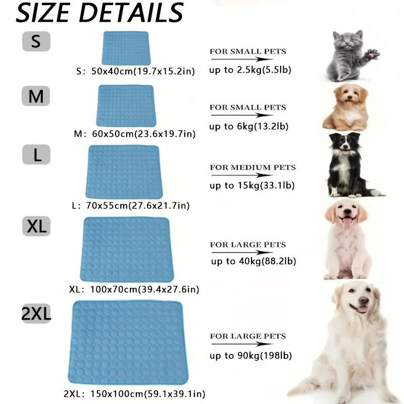 Dog Cooling Mat for the Summer